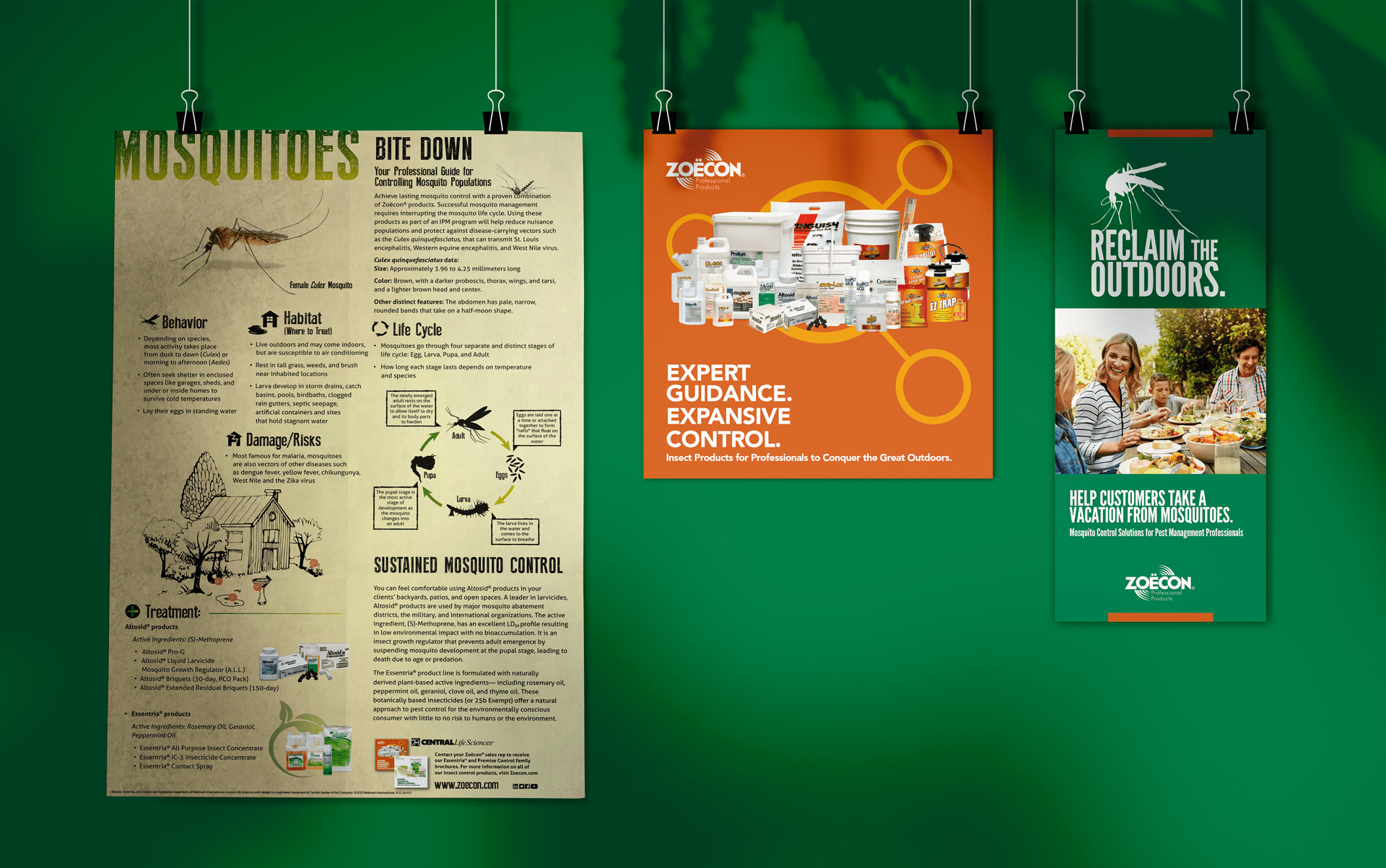 Mosquitoes Insects Zoëcon Professional Products