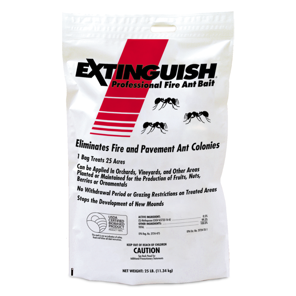 Zoecon Extinguish Fire Ant Bait 25 pound
