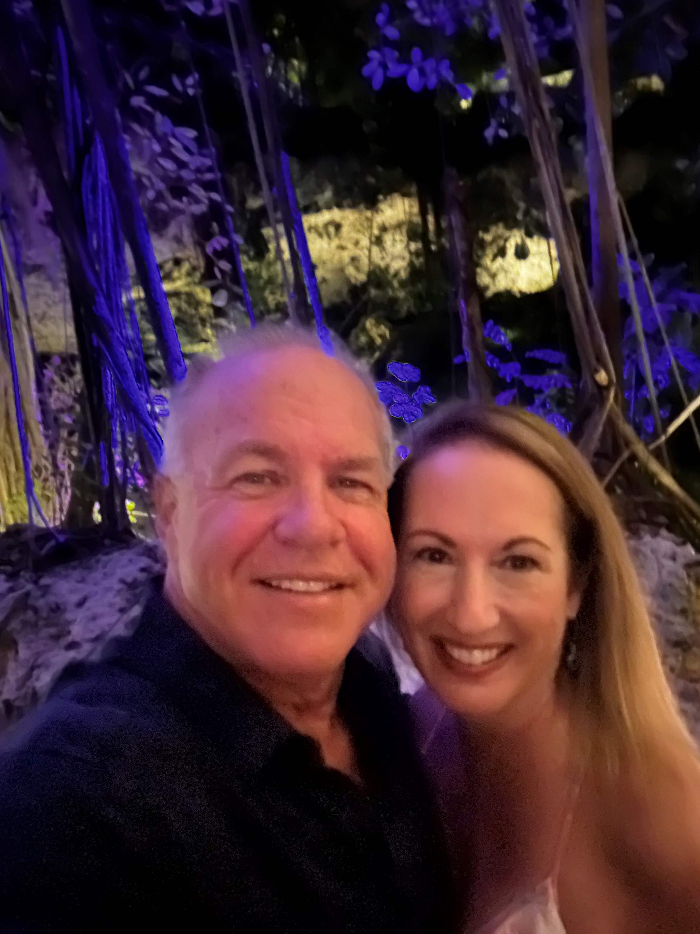 Kevin Burns and Lisa Tennison